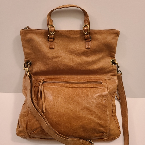 Helen Welsh Handbag Tan Leather Tote - Picture 2 of 6